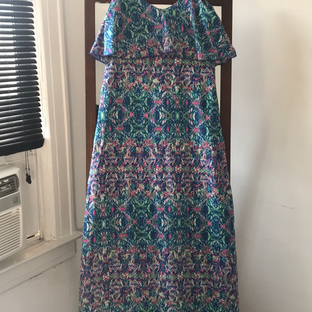 Tropical Maxi Dress
